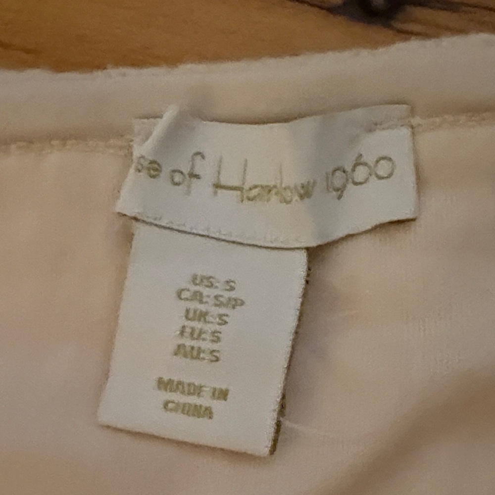 House of Harlow 1960 Cream Backless Crochet Dress - Picture 2 of 2